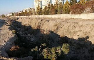 Nevşehir’de dere ıslah projesi için çalışmalar...