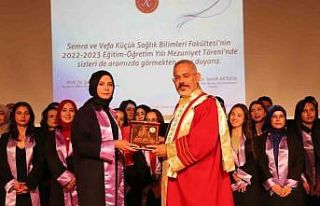 NEVÜ’de gururlandıran mezuniyet