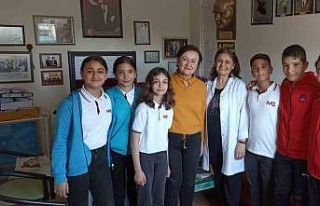 Nezaket kulübü Muhtar Nezahet Nazik’i ziyaret...