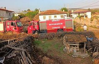 Ocakta unutulan kızartma yağı yangın çıkarttı