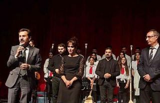 Öğrencilerden müzik ziyafeti