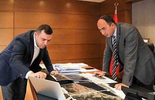 Okullar bölgesine üst geçit müjdesini, Başkan...