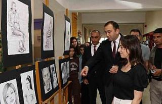 Oltu Anadolu Lisesi’nde sanat haftası etkinliği