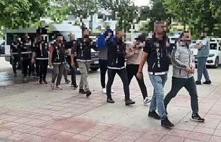 Ordu merkezli uyuşturucu operasyonunda 10 şüpheli...