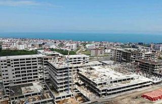Ordu Şehir Hastanesi yüzde 95 tamamlandı