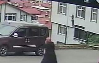 Ordu’da dehşet anları kamerada: Cam silerken 5....