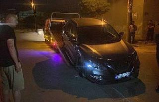 Otomobil, cipe arkadan çarptı: 1 yaralı