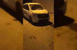 Otomobil ile motosikletin çarpıştığı kazada...