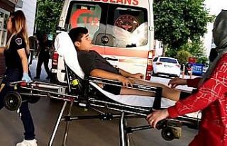 Oyun oynayan çocuğu yılan soktu