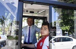 Özel çocuğun hayali gerçekleşti