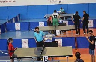 Özel sporcular Masa Tenisi Türkiye Şampiyonası...