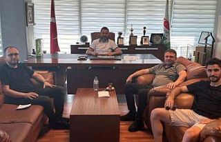 Özer Hurmacı yöneticilerle bir araya geldi