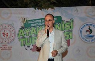 Pamukkale Belediyesi Ayak Tenisi Şenliği başlıyor