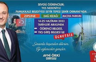 Pamukkale Belediyesi’nden YKS’ye gireceklere sınav...