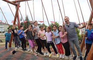 Paşakent’te çocuk parkı açıldı