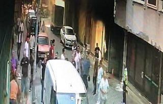 Pendik’te yangının çıkış anı güvenlik kamerasına...