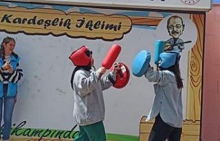 Pursaklar’ın gençleri gençlik kampında