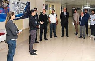 Rektör Çakmak Etüt Merkezi Öğretmenlerini Konuk...