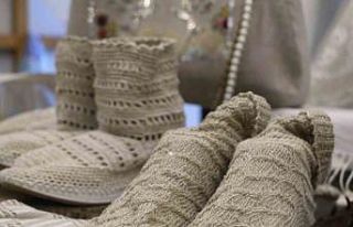 Rize Bezinden yapılan kıyafetler defilede sergilendi