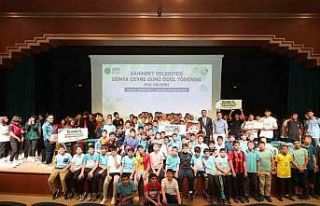 Şahinbey’de çevreci okullara ödül yağmuru