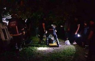 Sakarya’da cip ile çarpışan panelvan devrildi:...