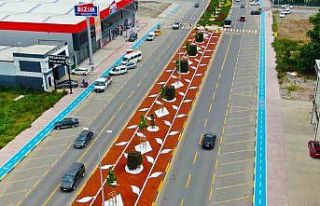 Sakarya’nın en geniş caddesine yepyeni konsept
