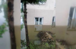 Saltukova’da depremzedelerin evleri sular altında...