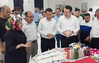 Samsat’ta el emeği göz nuru eserler sergilendi