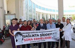 Samsun Tabip Odası’ndan ‘doktora şiddet’ tepkisi