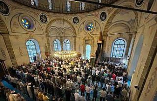 Samsun’da bayram namazı coşkusu