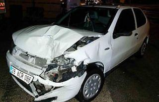 Samsun’da düğün dönüşü kaza: 2 yaralı