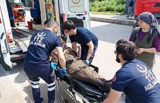 Samsun’da minibüs hafif ticari araçla çarpıştı:...