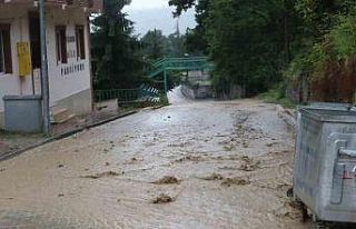 Samsun’da sağanak taşkın ve su baskınlarına...