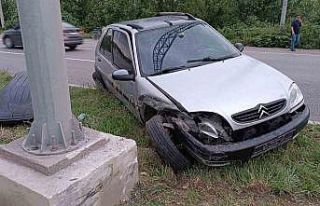 Samsun’da trafik kazası: 2 yaralı