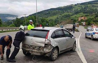 Samsun’da trafik kazası: 4 yaralı