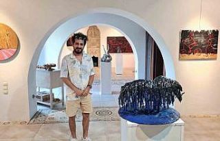 Sanatçı Cingiz’in resim ve heykel sergisi açıldı