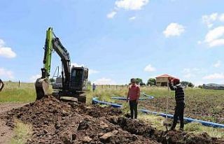 Sandal’a 3 kilometrelik içme suyu terfi hattı...