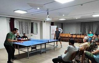 Sarıgöl’de masa tenisi turnuvası büyük ilgi...