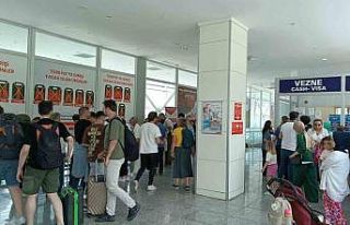 Sarp Sınır Kapısı’nda Kurban Bayramı tatili...