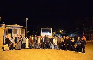 Şehit aileleri ve gaziler için tur düzenlendi