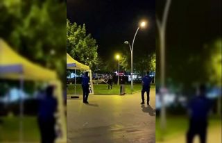 Şehrin göbeğinde eline bıçağı aldı, ortalığı...