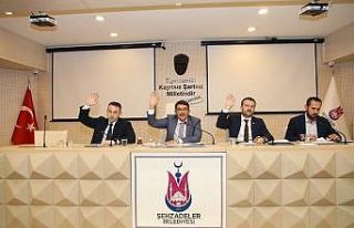 Şehzadeler Belediye Meclisi gündemindeki maddeleri...