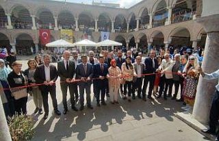 Şehzadeler HEM yılsonu sergisi törenle açıldı