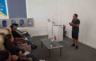 Senarist Karaüç’ten senaryo yazmayı öğrendiler