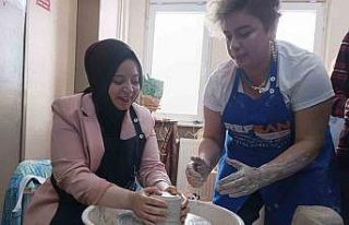 Seyitgazi Halk Eğitim Merkezinin yılsonu sergisi...