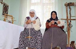 Seyitgazi’nin ’Zili’ dokuması genç nesillere...