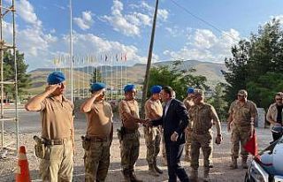 Siirt Valisi Hacıbektaşoğlu’dan taziye ziyareti