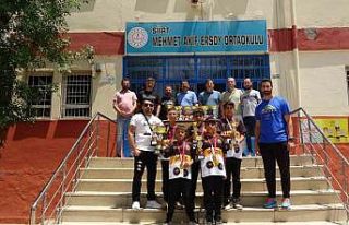 Siirtli öğrenciler boccede Türkiye şampiyonu oldu