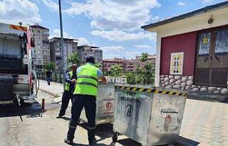 Siirt’te temizlik hizmetlerinde çalışmalar yoğunlaştı