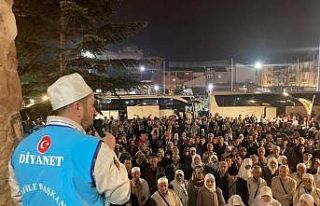 Simav’da 75 hacı adayı kutsal topraklara uğurlandı